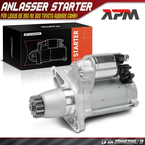 Anlasser starter kw für - anlasser, 1,6